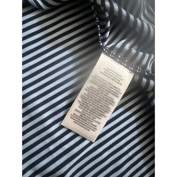 NWT RLX Ralph Lauren XXL 2XL Newport Navy Striped Wicking Polo Shirt  $110 - Picture 6 of 8